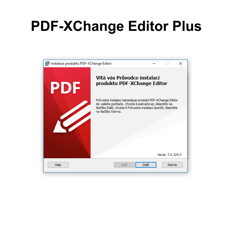 PDF-XChange editor Plus 9 (eOCR) - 3 uživatelé