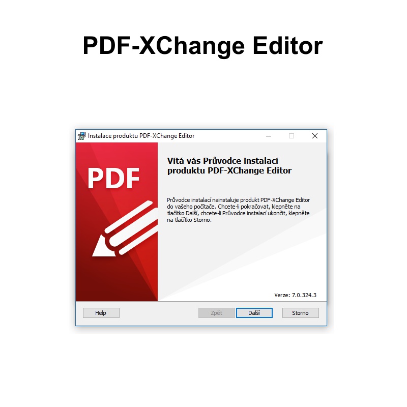 PDF-XChange editor 9 - 1 uživatel